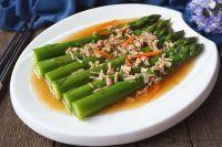 鲍汁芦笋的做法步骤7