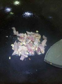 杂蔬肉丝炒饭的做法步骤3