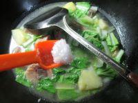 小白菜腊鸡腿煮土豆的做法步骤6