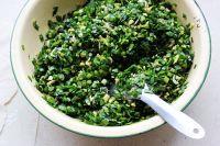 烫面韭菜盒子的做法步骤12