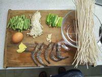 鲜虾面的做法步骤1