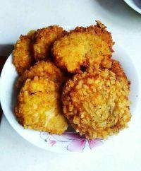 南瓜可乐饼#妙搭新时尚#的做法步骤14