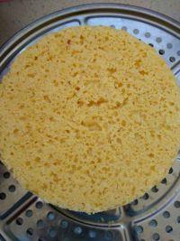 奶香玉米发糕的做法步骤8