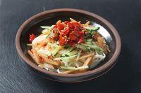 湘西酸萝卜凉面的做法步骤6