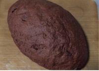 全麦可可葡萄干欧包的做法步骤5