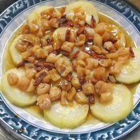 节瓜蒸干贝（瑶柱）的做法步骤6