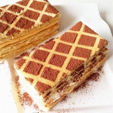 咖啡格子蛋糕