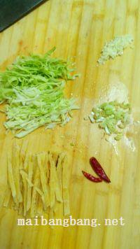 家常炒饼丝的做法步骤6