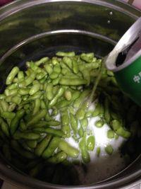 啤酒盐水毛豆的做法步骤5
