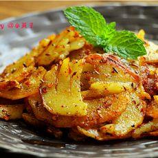 香煎土豆片