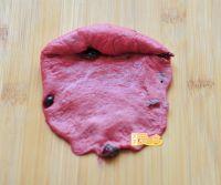 红曲蔓越莓小面包的做法步骤5