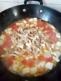 番茄菌菇炖豆腐的做法步骤9