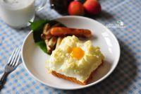 云朵蛋土司早餐的做法步骤8