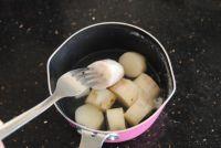 山药鱼板面团子#小虾创意料理#的做法步骤3