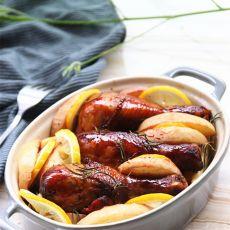 柠香苹果烤鸡腿