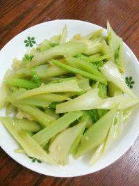 素炒芹菜的做法步骤6