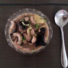 麻油黑木耳腰花