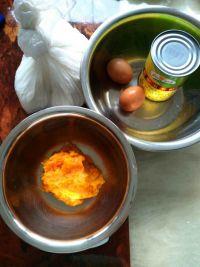 奶香南瓜玉米早餐饼的做法步骤1