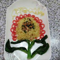 花样方便面#小虾创意料理#的做法步骤12