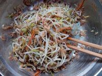 虾皮拌豆芽的做法步骤8