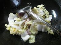 咸肉鸡胗炒白菜的做法步骤5