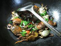 炒膏蟹的做法步骤10