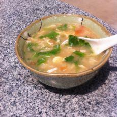 西红柿鸡蛋疙瘩汤