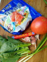 虾仁骨汤面#小虾创意料理#的做法步骤2