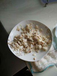 自制海苔芝麻鳕鱼松的做法步骤4