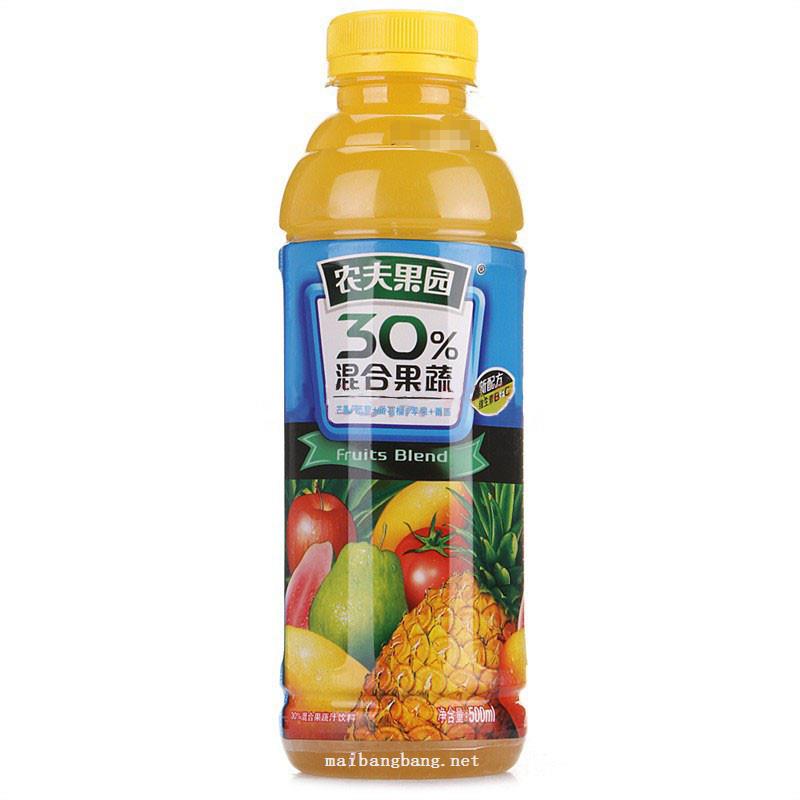 果蔬饮料农夫果园果蔬汁饮料(芒果菠萝)500ml